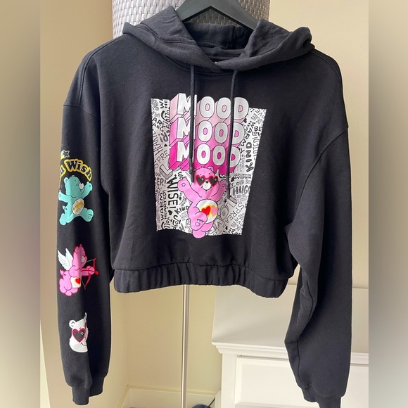 H&M Sweaters - H&m Care Bears Crop Hoodie